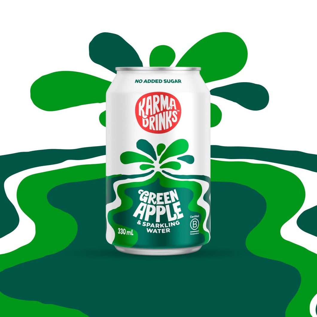 Green Apple Sparkling Water